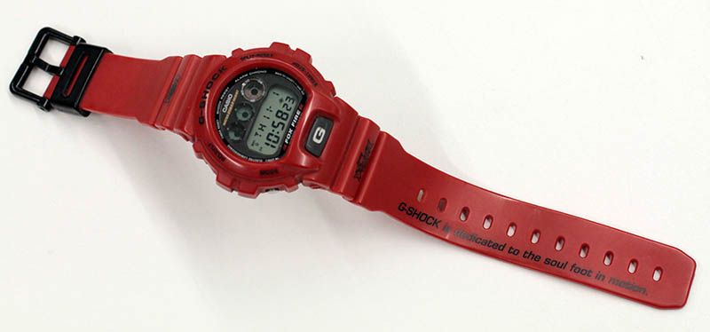50 Gs: G-Shock #47: Red Zone sets the Soul Foot in Motion.